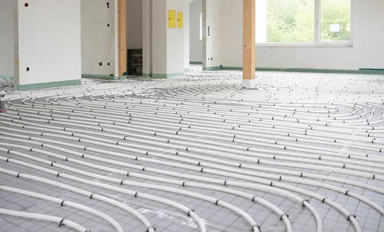 Installation de plancher chauffant, Albertville, MURAZ ENERGIES